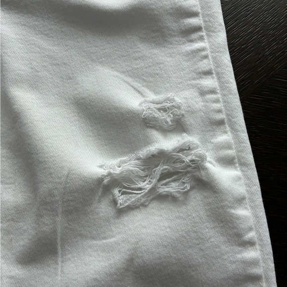 Classic Levi's 721 High-Rise Skinny White Denim (Size 27) - Picture 6 of 12